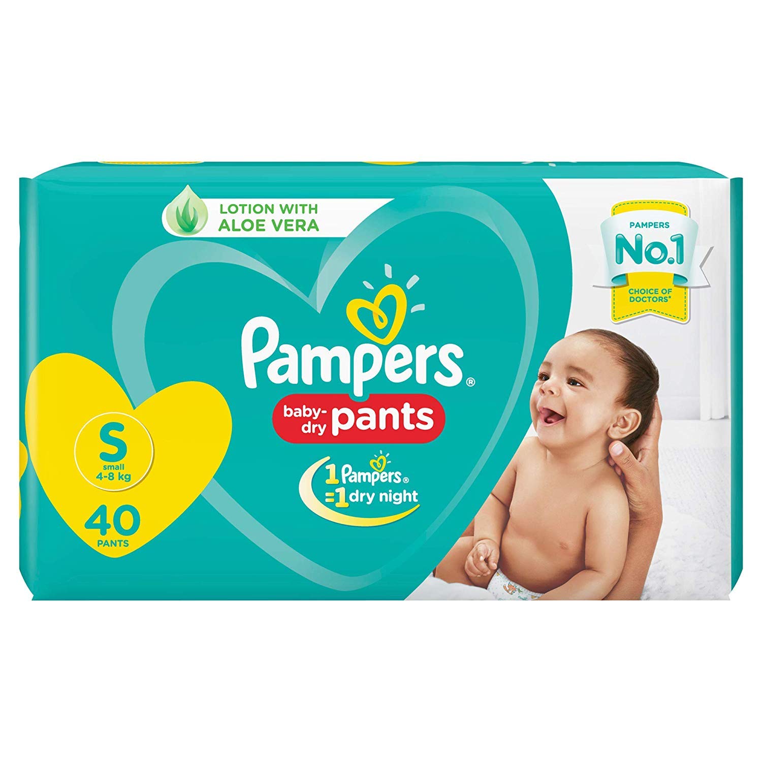 pampers pants small 40 pieces