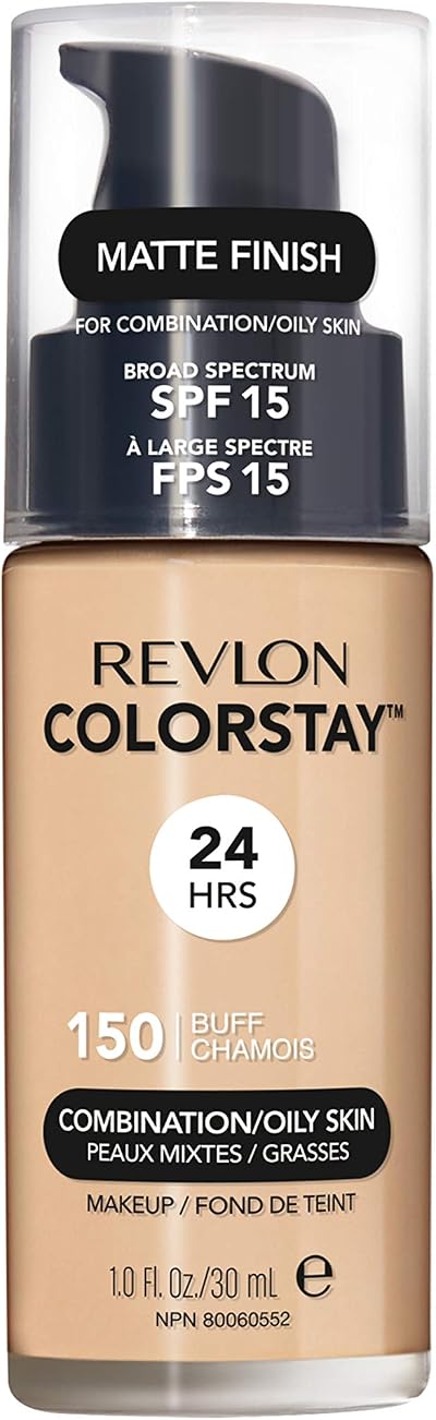 Revlon ColorStay Liquid Foundation SPF15 Medium to Full Coverage Buff 150 30ml