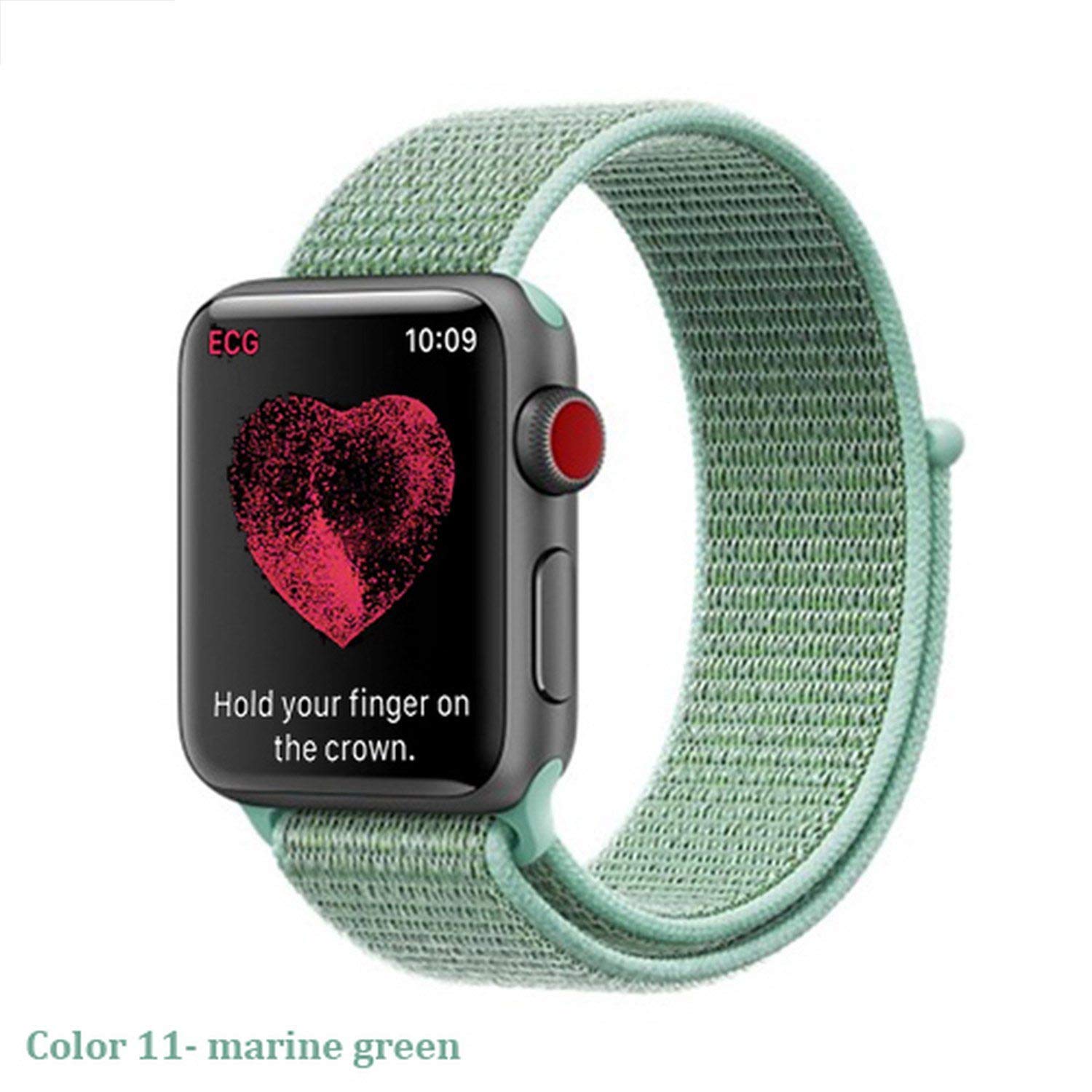 Amazon.com: Sport Loop Strap for Watch Band 4 44mm 40mm ...