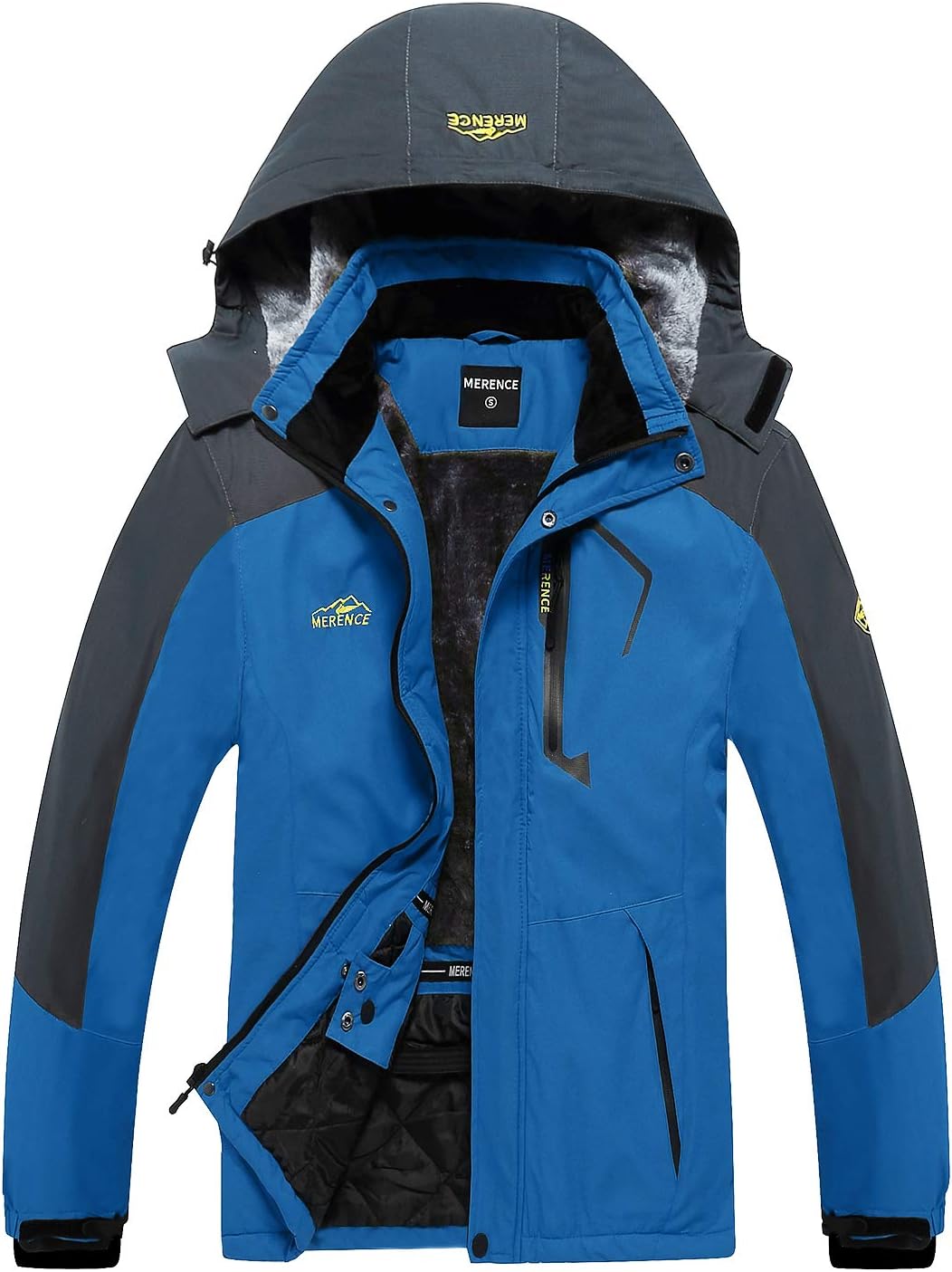 Men's Mountain Waterproof Ski Jacket Windproof Rain Jacket