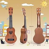 TODARRUN Kids Toy Musical Ukulele Guitar 4 Strings Mini Classic Instrument view 5