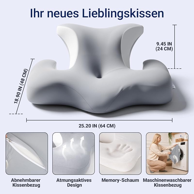 Nackenstützkissen aus Memory-Schaum