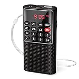 Mini Pocket FM Walkman Radio Portable Battery Radio
