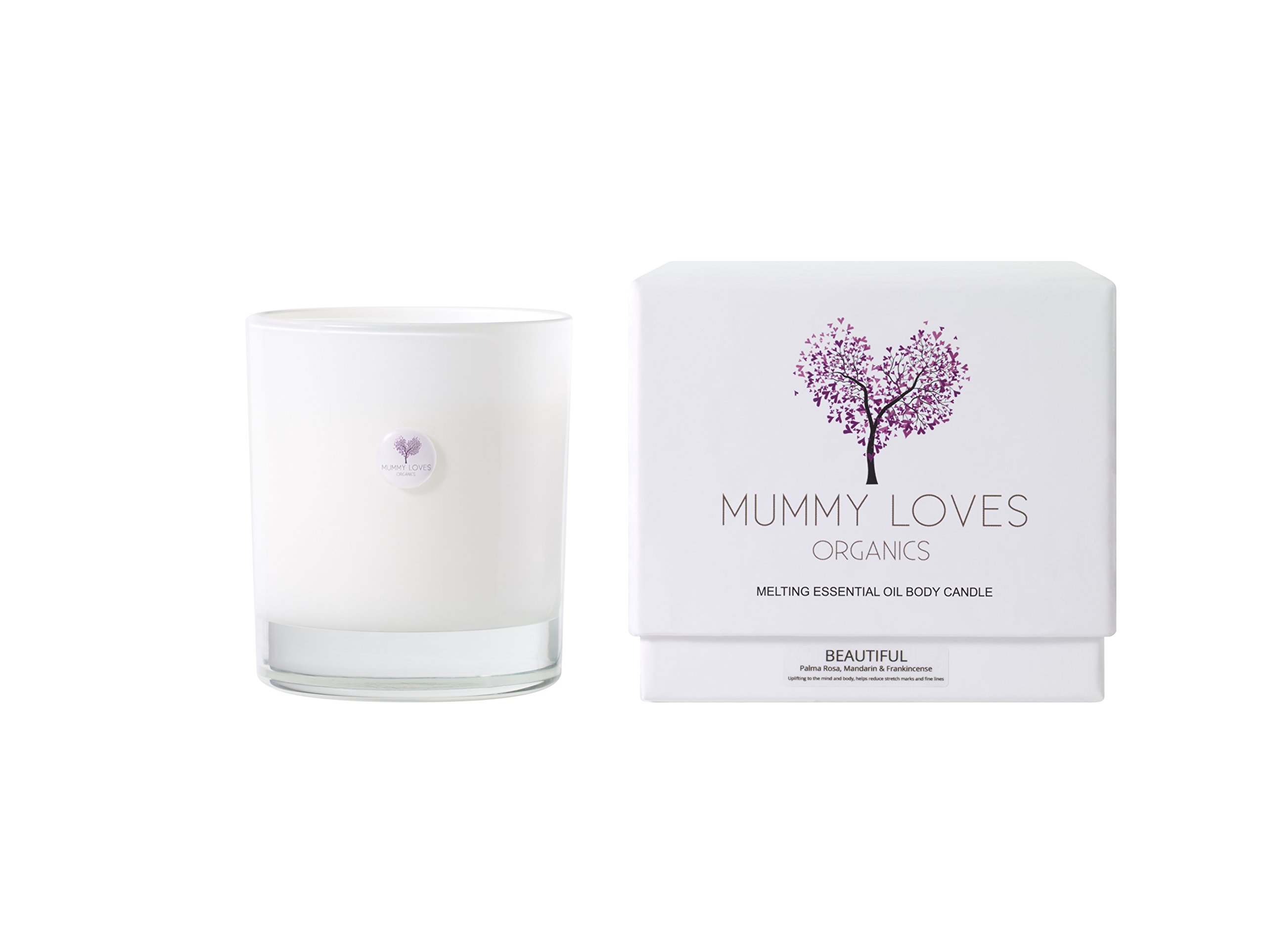 Mummy Loves Organics Candle, Beautiful Body