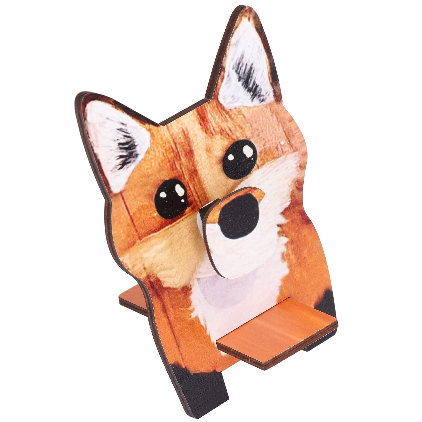 HERCHR Wooden Eyeglass Holder Stand,Animal Shaped Wood Glasses Holder,5.9 x 3.9 in Eyeglasses Stand Spectacle Holder Sunglasses Display Rack Eyeglass Holder Stand for Nightstand