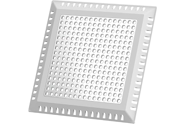 Aojuxix Shower Drain Hair Catcher/Drain Protector/Shower Drain Cover | Stainless Steel and Silicone Hair Trap for Bathroom Fl