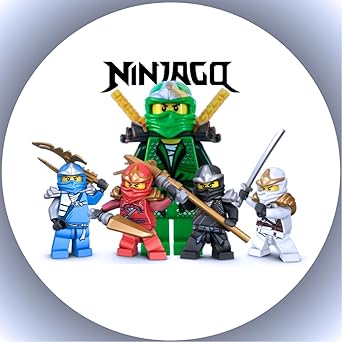 Fondant Tortenaufleger Tortenbild Geburtstag Ninjago T13