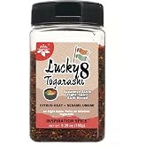 Inspiration Spice Lucky 8 Togarashi - Japanese-Style Chili &amp; Citrus Seasoning Blend with Chili Flakes, Orange Peel &amp; Sesame &ndash; Perfect for Ramen, Rice &amp; Grilled Meats &ndash; 6oz