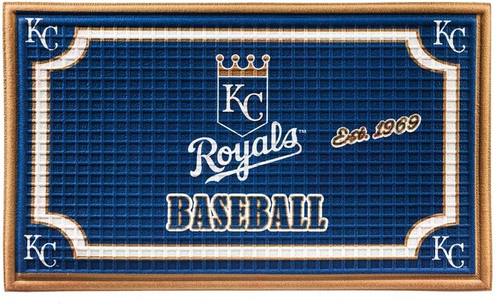 Team Sports America MLB Embossed Floor Mat, 18 x 30 inches