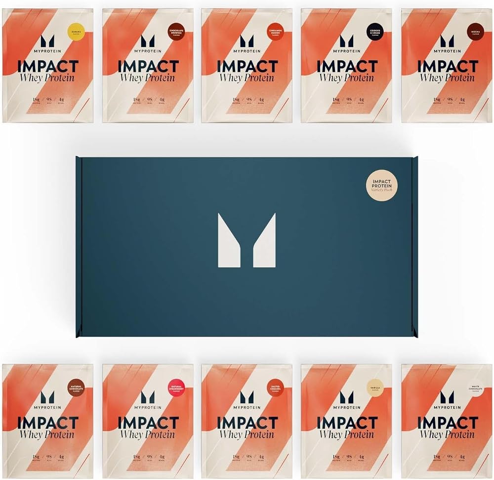 Myprotein Impact Whey Protein Variety 10 Pack - Sample Sachets