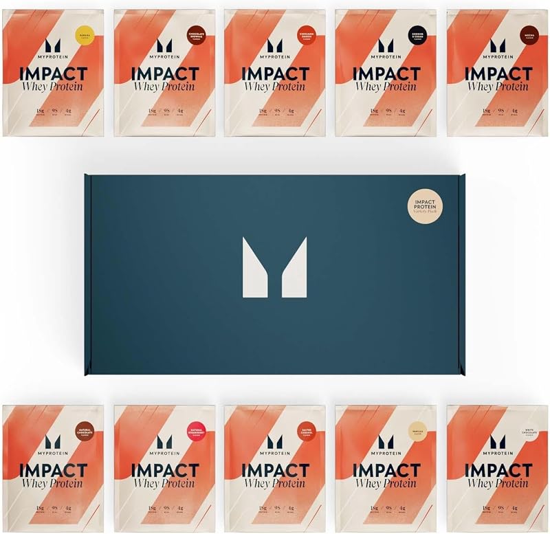 Myprotein Impact Whey Protein Variety 10 Pack - Sample Sachets