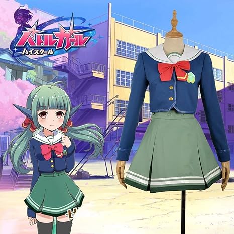 Amazon Opmch Cos バトルガール ハイスクール サドネ 女子校制服 コスプレ衣装 Cosplay イベンド 変装 仮装 プレゼント 祭り仮装 コスチューム コス 衣装 女性 Xl コスプレ 仮装 通販