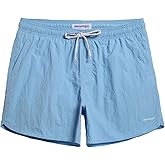 maamgic Mens Swim Trunks 5" with Mesh Lining Quick Dry Bathing Suits for Men Swim Shorts Swimwear