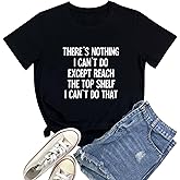 BLACKOO Women There's Nothing Funny Tshirts Graphic Cute Tees
