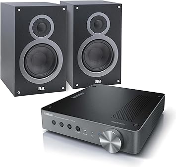 best amp for elac debut b6