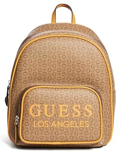 yellow guess backpack