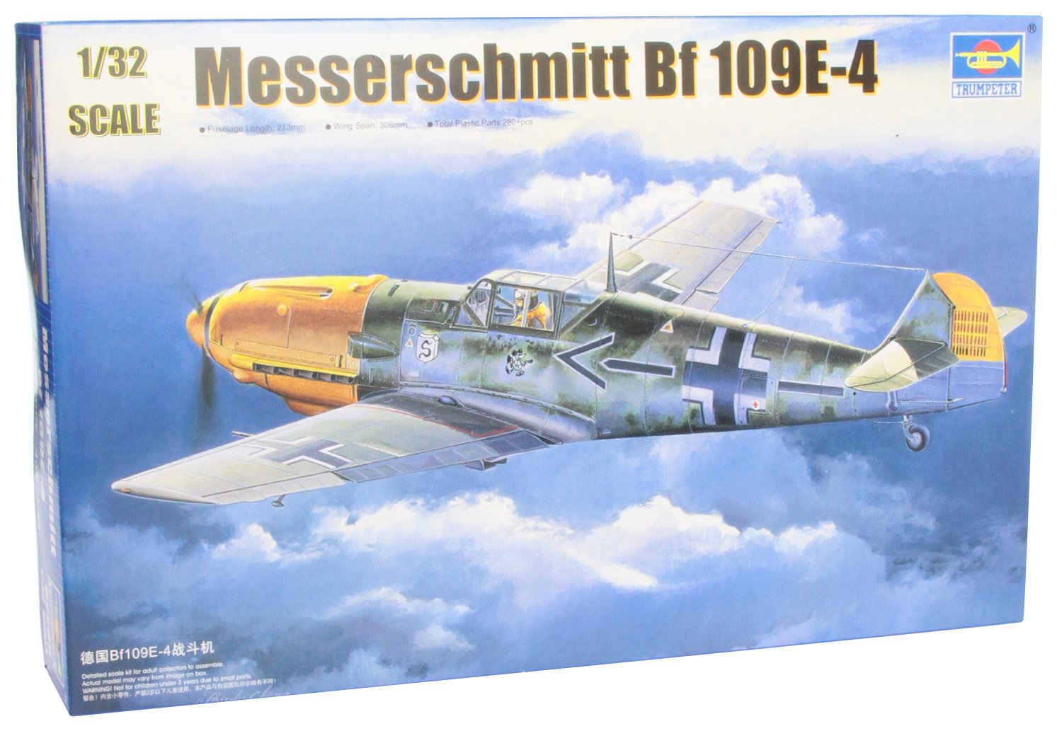 Trumpeter 1: 32 - Messerschmitt Bf 109E-4