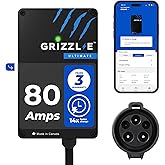 Grizzl-E Ultimate Level 2 Fastest 80A / 19.2 kW Electric Vehicle (EV) Charger, UL Tested and Certified, Metal Case, Indoor/Ou