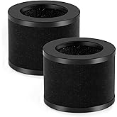 KN6391 Replacement Filter Compatible with FreAire KN6391, Tolife TZ-K1 and AROEVE MK01 MK06 MG01JH Air Purifiers, 3-in-1 H13 True HEPA Filtration, High-Efficiency Activated Carbon Filter, 2 Pack