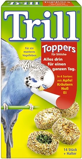 Budgie Toppers Daily Diet Amazon Co Uk Grocery