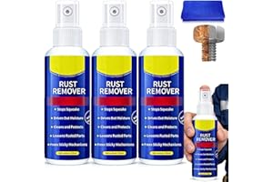 Wangle Rust Remover,Rust-Remover Spray For Metal,Multi-Functional Quick-Acting Rust Removal Spray,Rust-Removal Lubricant for 