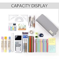 CICIMELON Large Capacity Pencil Case 3 Compartment
