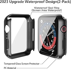 Misxi [2 Pack] Waterproof Black Hard Case with