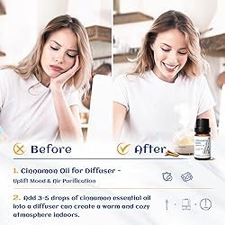 HIQILI Cinnamon Essential Oil,Pure Natural for