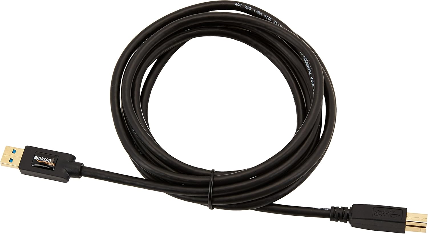 Basics High Speed USB 3.0 Cable - A-Male to B-Male - 9 Feet (2.7 Meters): Computers & Accessories