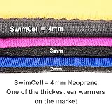 SwimCell Neoprene Headband 4mm Ear Protection Reversible Adjustable Green view 5