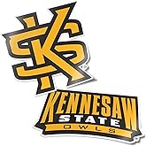 Desert Cactus Kennesaw State University Sticker Kennesaw State Owls Vinyl Decal Laptop Water Bottle Car Scrapbook Sheet (4 Inch Set V1)