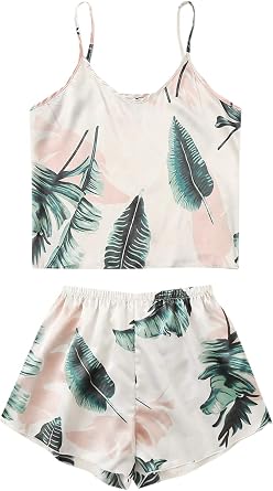 Palm Leaf Pj Set Outlet Sale, UP TO 50 