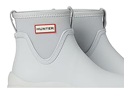 Hunter Women's Eloise Rain Boot, Light Gray, 11