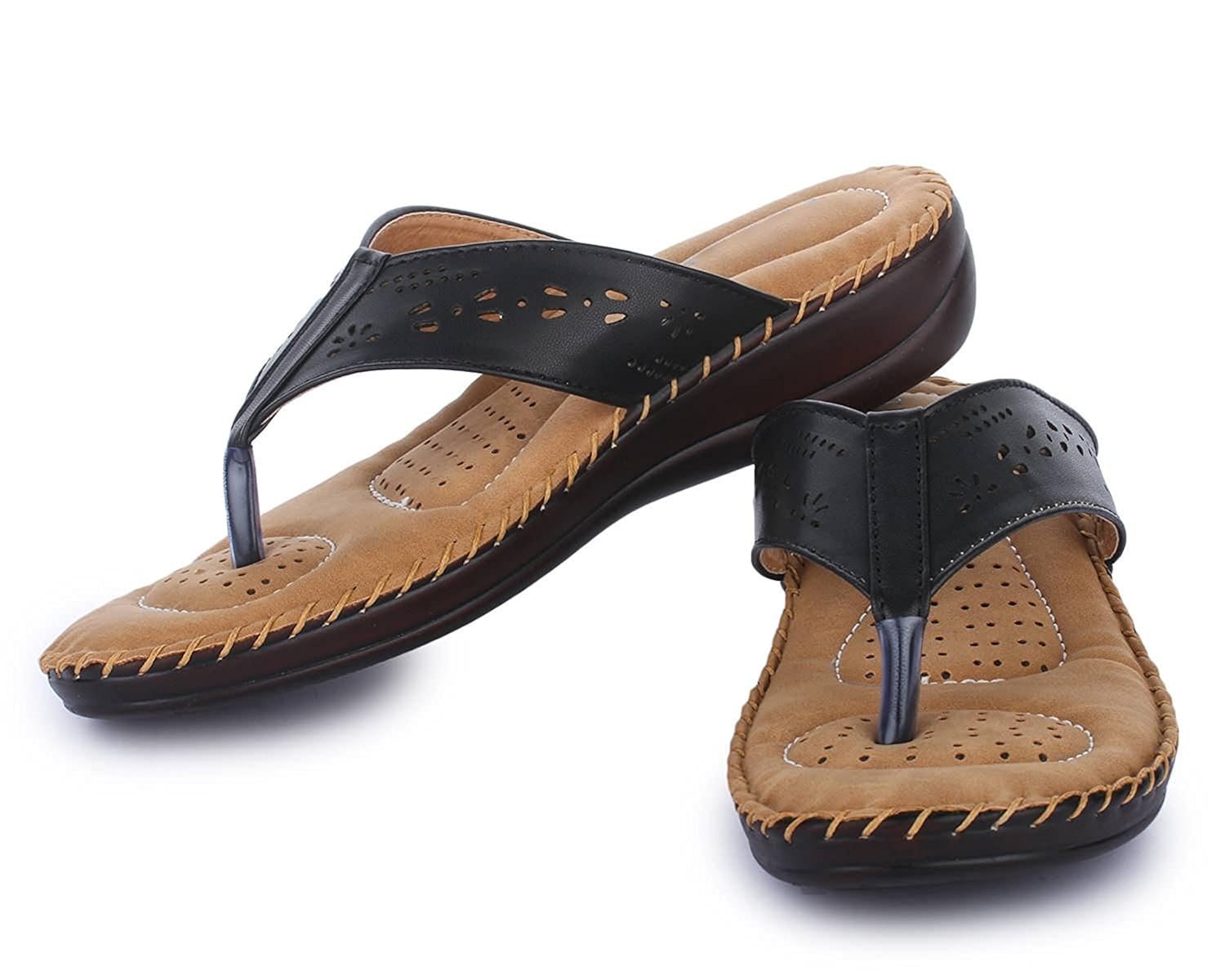 ethics women perfect black doctor sole orthopedic slippers