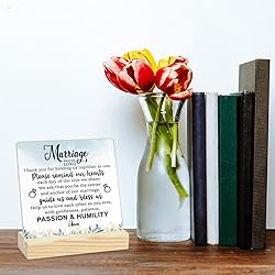 Christian Wedding Gifts - Acrylic Desk Decor Sign 4
