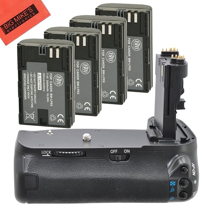 Battery Grip Kit for Canon EOS 60D Digital SLR Camera