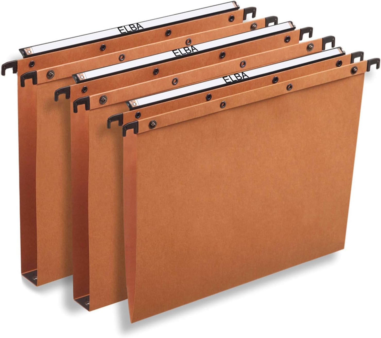 Elba A4 30mm Ultimate Vertical Suspension Files Orange (Pack of 25