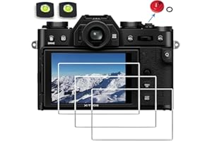 debous X-T30 III Screen Protector for Fujifilm Fuji X-T30 III,Anti-scratch Tempered Glass Hard Film Red Metal Shutter Release