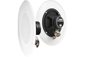 OSD Audio C1070V 8-Inch 70V Commercial In-Ceiling Speaker, White