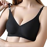 haakaa Nursing Bras for Breastfeeding, Ultra Comfort Jelly Strip“ Supportive Maternity Bras Wireless Pregnancy Bras