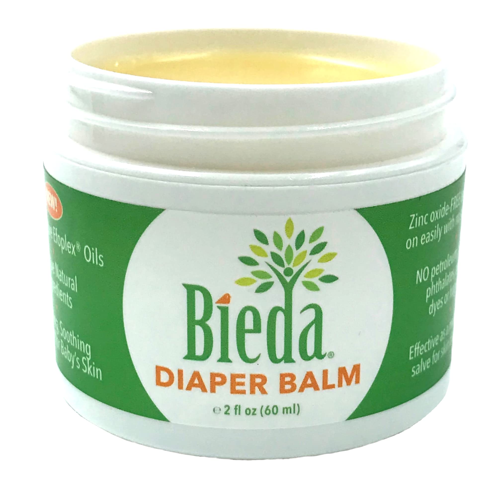 Bieda® Angry Cheeks® Diaper Balm. Soothing diaper cream with natural ingredients. Zinc oxide free barrier glides on easily with no sticky residue. The game changer in diaper cream! (2 oz.)