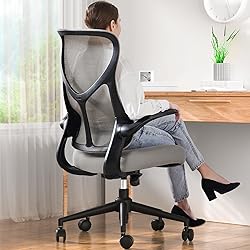 Sweetcrispy Ergonomic Office Desk Computer