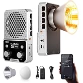 NEEWER FS60B 60W Compact Pocket Bi Color LED Light with APP/Panel Control | COB Continuous Output Lighting, 2700K-6500K, CRI96+, Portable for Professional Studio Photography, Video Recording