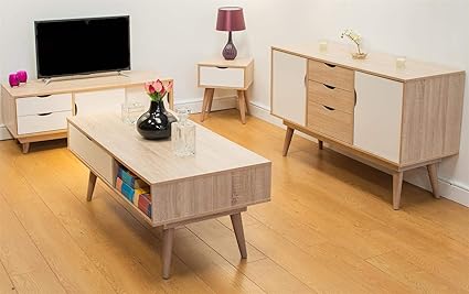 Timber Art Design Uk Alford Scandinavian Low Coffee Table Living