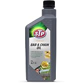 STP Premium Chainsaw Bar Oil, Minimizes Bar and Chain Wear, 32 fl oz | Ready-to-use chainsaw lubricating oil with ZDDP and tackifier additive; not for engines
