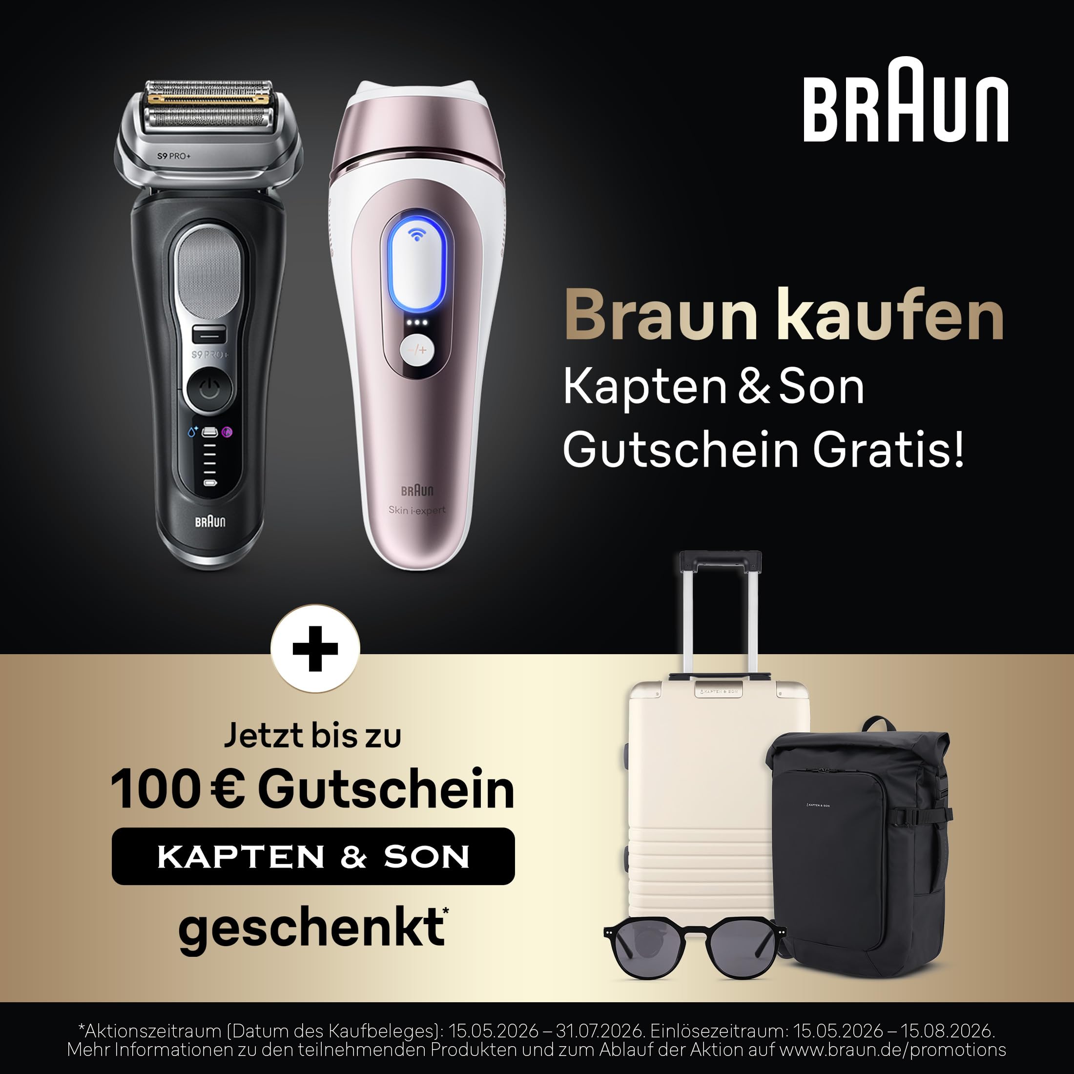 Braun Series 9 PRO+ Elektrorasierer Herren, 5+1 Ultradünne Präzisionsklingen, Pro-SensoAdapt, Rasierapparat mit 60 Min. Akku, Extra Scherkopf, Ladeständer, Nass- und Trockenrasierer – 9617psi, Silber 5