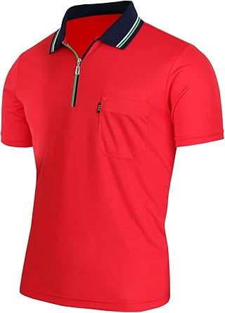 Red dri fit polo shirts Clearance
