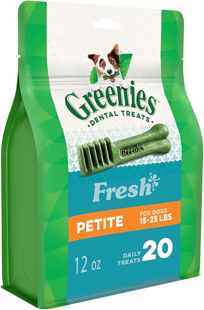 Greenies Mint Treats for Dogs Petite 12oz Amazon.ca Pet Supplies