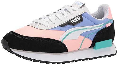 PUMA Women's Future Rider Two Fold St Sneakers, Elektro Peach
