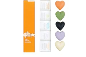 Ethique Body Sampler for All Skin Types - Eco-Friendly, Sustainable, Plastic Free - 5 Travel Size Body Bars